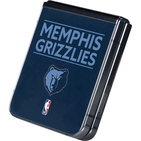 NBA Memphis Grizzlies Standard - Blue Galaxy Z Flip5 5G Skin