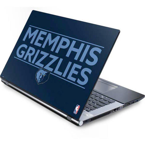 NBA Memphis Grizzlies Standard - Blue Generic Laptop Skin