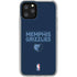 NBA Memphis Grizzlies Standard - Blue iPhone 11 Pro Clear Case