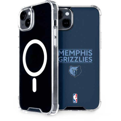 NBA Memphis Grizzlies Standard - Blue iPhone 15 Plus MagSafe Case