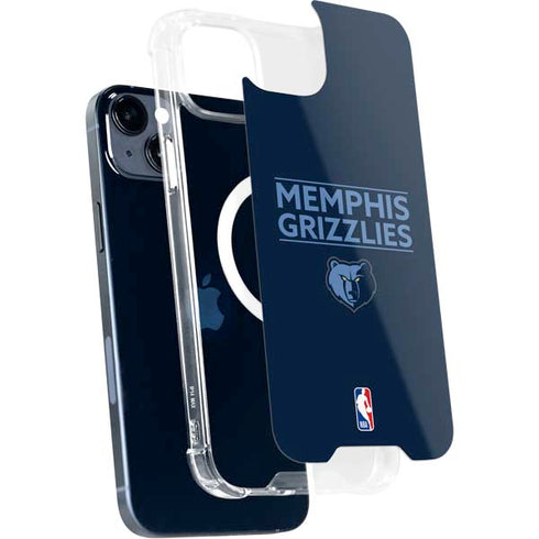 NBA Memphis Grizzlies Standard - Blue iPhone 15 Plus MagSafe Case