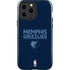 NBA Memphis Grizzlies Standard - Blue iPhone 15 Pro Max Impact Case
