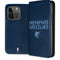 NBA Memphis Grizzlies Standard - Blue iPhone 15 Pro Folio Case