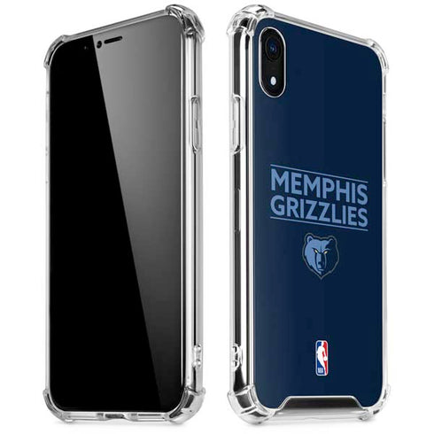 NBA Memphis Grizzlies Standard - Blue iPhone XR Clear Case