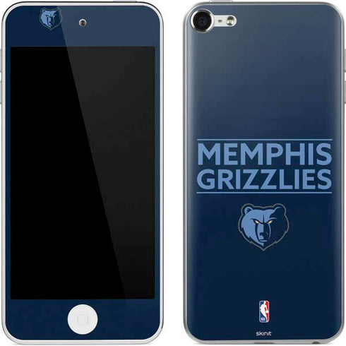 NBA Memphis Grizzlies Standard - Blue Apple iPod Skin