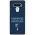 NBA Memphis Grizzlies Standard - Blue LG Stylo 6 Clear Case