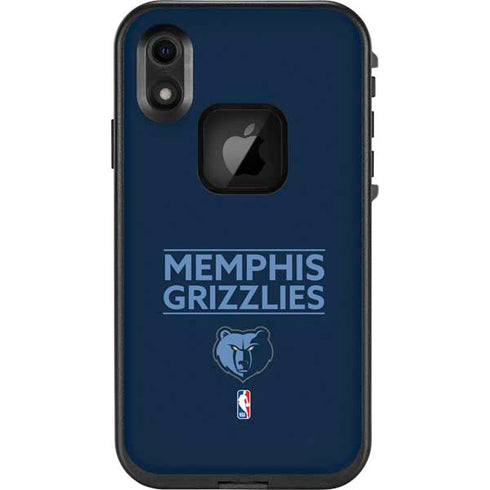NBA Memphis Grizzlies Standard - Blue LifeProof Fre iPhone Skin