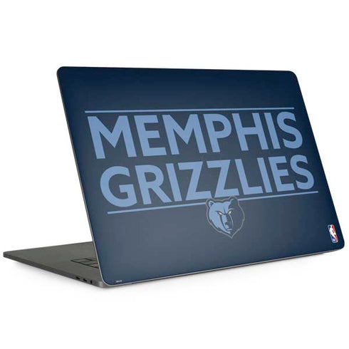 NBA Memphis Grizzlies Standard - Blue Apple MacBook Pro 15-inch Skin