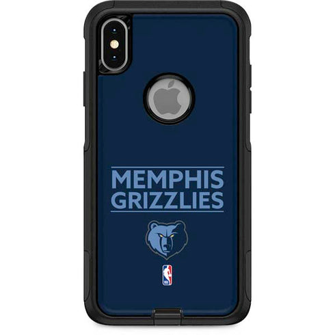 NBA Memphis Grizzlies Standard - Blue Otterbox Commuter iPhone Skin
