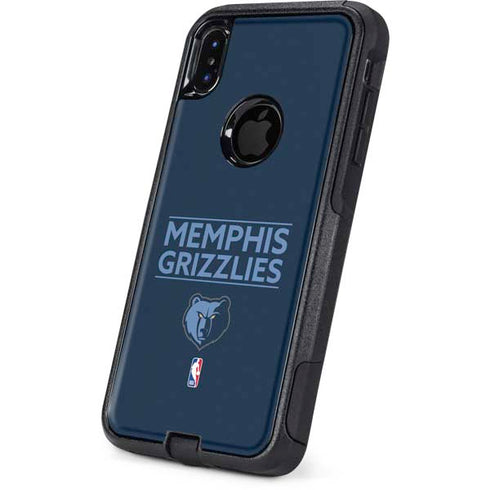 NBA Memphis Grizzlies Standard - Blue Otterbox Commuter iPhone Skin