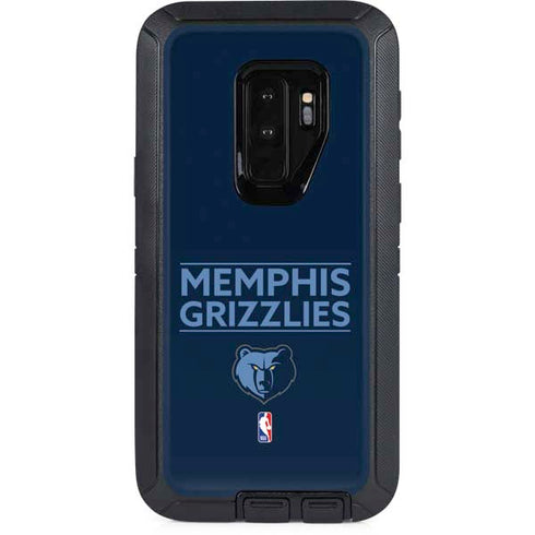 NBA Memphis Grizzlies Standard - Blue Otterbox Defender Galaxy Skin