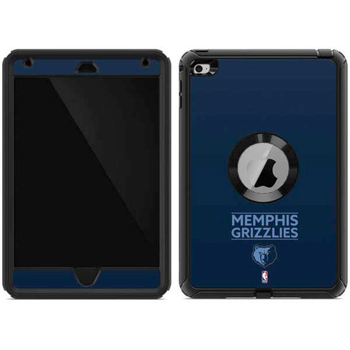 NBA Memphis Grizzlies Standard - Blue Otterbox Defender iPad Skin