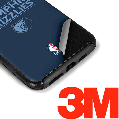 NBA Memphis Grizzlies Standard - Blue Otterbox Symmetry iPhone Skin