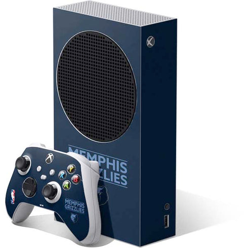 NBA Memphis Grizzlies Standard - Blue Xbox Series S Skins