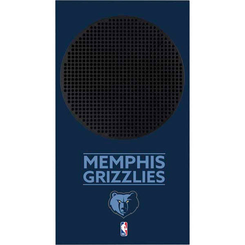 NBA Memphis Grizzlies Standard - Blue Xbox Series S Skins