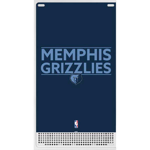 NBA Memphis Grizzlies Standard - Blue Xbox Series S Skins