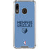 NBA Memphis Grizzlies Standard - Light Blue Galaxy A30 Clear Case
