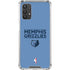 NBA Memphis Grizzlies Standard - Light Blue Galaxy A32 5G Clear Case