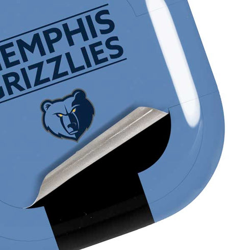 NBA Memphis Grizzlies Standard - Light Blue Galaxy Buds Pro Skin