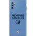NBA Memphis Grizzlies Standard - Light Blue Galaxy Note 10 Plus Skin