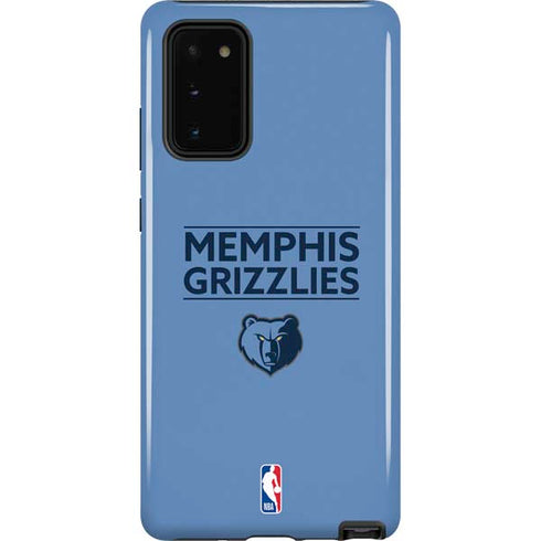 NBA Memphis Grizzlies Standard - Light Blue Galaxy Note20 5G Pro Case