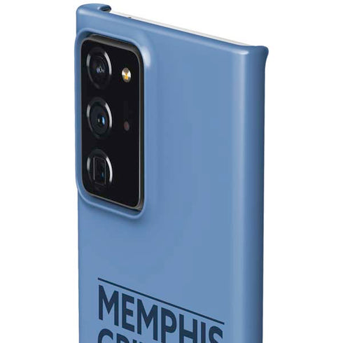NBA Memphis Grizzlies Standard - Light Blue Galaxy Note20 Ultra 5G Lite Case