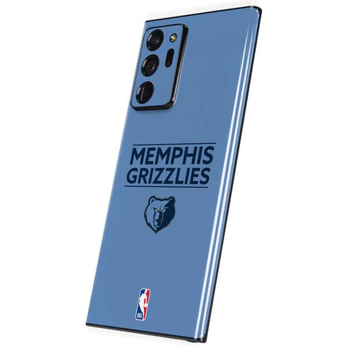 NBA Memphis Grizzlies Standard - Light Blue Galaxy Note20 Ultra 5G Skin