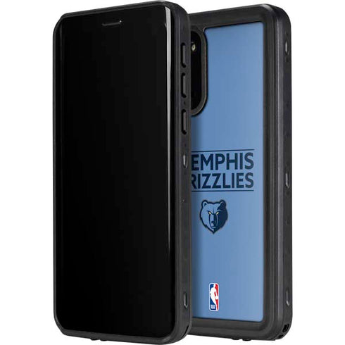 NBA Memphis Grizzlies Standard - Light Blue Galaxy S20 Plus Waterproof Case