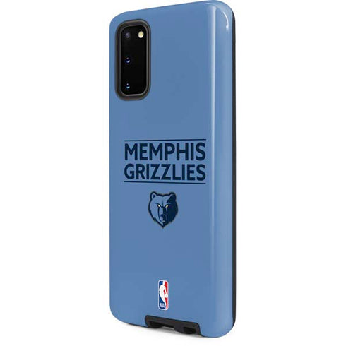 NBA Memphis Grizzlies Standard - Light Blue Galaxy S20 Pro Case