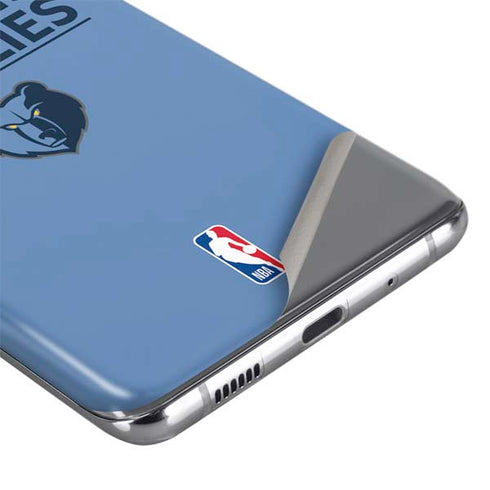 NBA Memphis Grizzlies Standard - Light Blue Galaxy S20 Skin