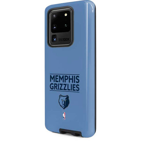 NBA Memphis Grizzlies Standard - Light Blue Galaxy S20 Ultra 5G Pro Case