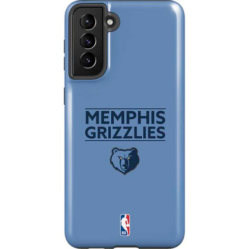 NBA Memphis Grizzlies Standard - Light Blue Galaxy S21 Plus 5G Pro Case