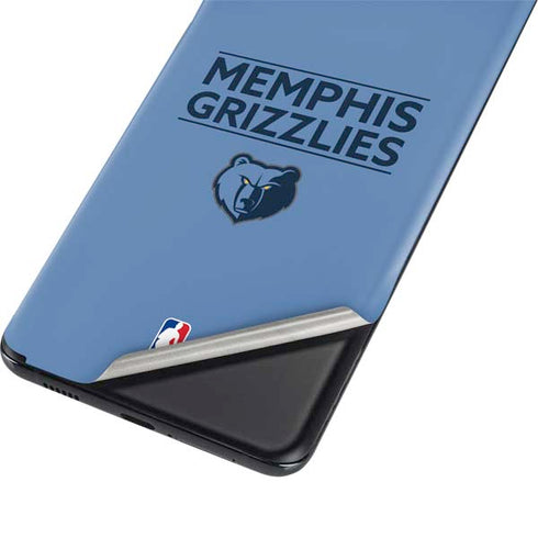 NBA Memphis Grizzlies Standard - Light Blue Galaxy S21 Plus 5G Skin