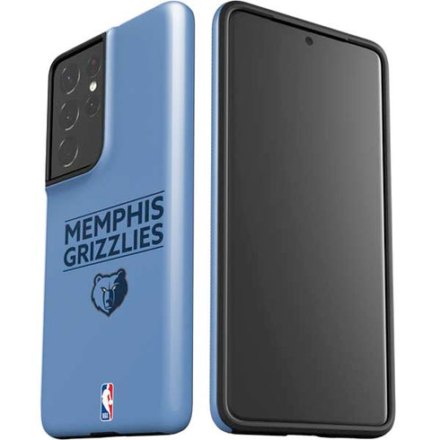 NBA Memphis Grizzlies Standard - Light Blue Galaxy S21 Ultra 5G Pro Case