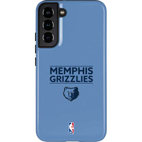 NBA Memphis Grizzlies Standard - Light Blue Galaxy S22 Plus Pro Case