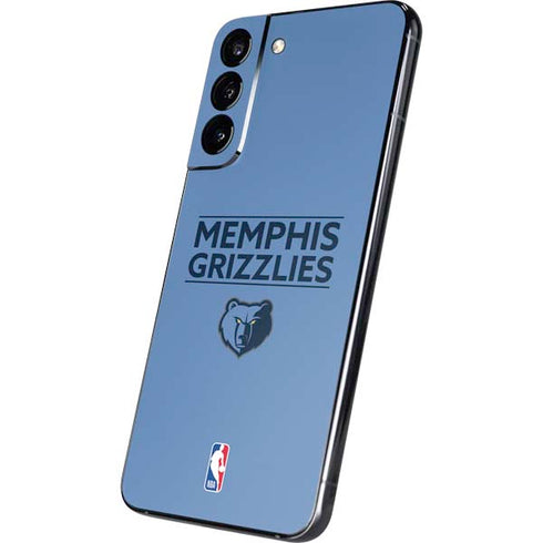 NBA Memphis Grizzlies Standard - Light Blue Galaxy S22 Plus Skin
