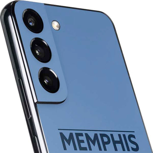 NBA Memphis Grizzlies Standard - Light Blue Galaxy S22 Plus Skin