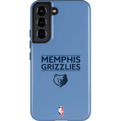 NBA Memphis Grizzlies Standard - Light Blue Galaxy S22 Pro Case