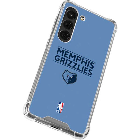 NBA Memphis Grizzlies Standard - Light Blue Galaxy S23 Clear Case