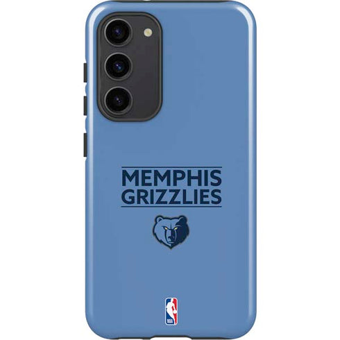 NBA Memphis Grizzlies Standard - Light Blue Galaxy S23 Plus Pro Case