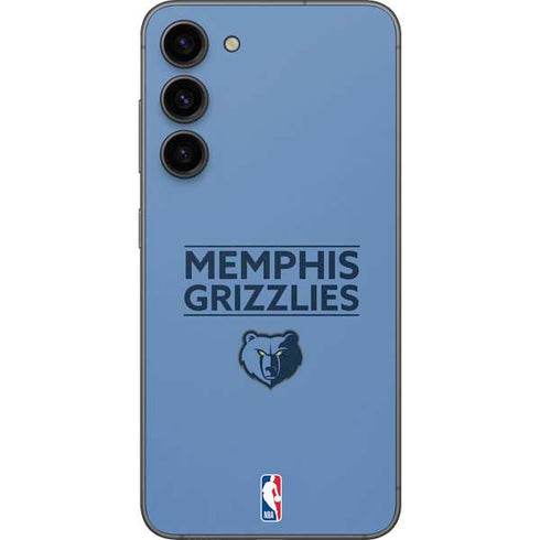 NBA Memphis Grizzlies Standard - Light Blue Galaxy S23 Plus Skin