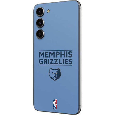NBA Memphis Grizzlies Standard - Light Blue Galaxy S23 Plus Skin