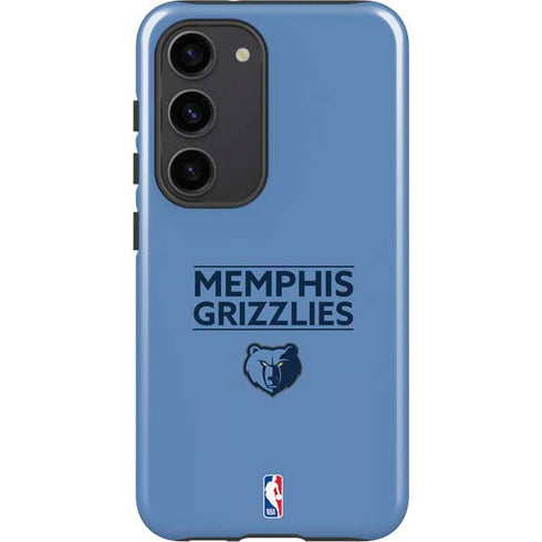 NBA Memphis Grizzlies Standard - Light Blue Galaxy S23 Pro Case