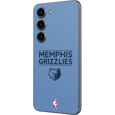NBA Memphis Grizzlies Standard - Light Blue Galaxy S23 Skin