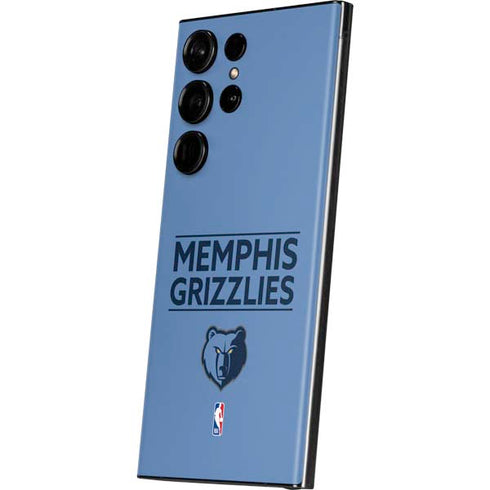 NBA Memphis Grizzlies Standard - Light Blue Galaxy S23 Ultra Skin