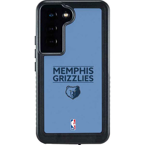 NBA Memphis Grizzlies Standard - Light Blue Galaxy S23 Waterproof Case