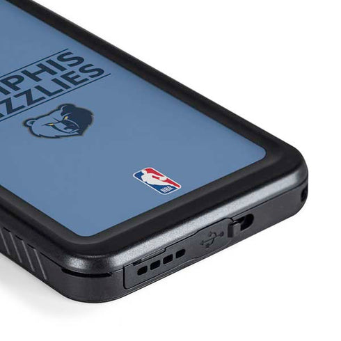 NBA Memphis Grizzlies Standard - Light Blue Galaxy S23 Waterproof Case