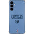 NBA Memphis Grizzlies Standard - Light Blue Galaxy S24 Clear Case