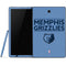 NBA Memphis Grizzlies Standard - Light Blue Samsung Galaxy Tab Skin