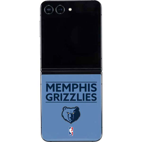 NBA Memphis Grizzlies Standard - Light Blue Galaxy Z Flip5 5G Skin